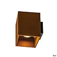 SLV - Applique extérieure carrée SLV RUSTY© UP/DOWN, rouille, LED, 14W, 3000/4000K, IP65 - vignette