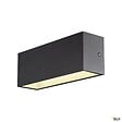 SLV - Applique extérieure SLV SITRA CUBE Up/Down anthracite avec LED intégrée - Taille L - 30 cm - vignette