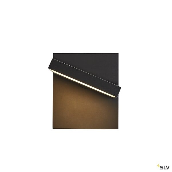 SLV - Applique extérieure SLV ABRIDOR, anthracite, LED, 14W, 3000K/4000K, IP55 - large