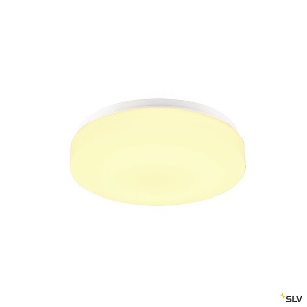 SLV - Applique et plafonnier intérieur rond LIPSY® 30, Drum, blanc, LED - Ø 30 cm - large