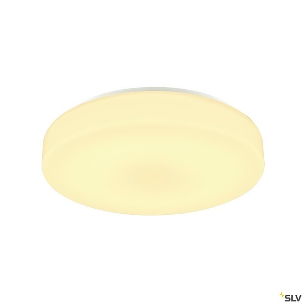 SLV - Applique et plafonnier intérieur rond LIPSY® 40, Drum, blanc, LED - Ø 35 cm - large