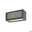 SLV - Applique extérieure BOX-L, anthracite avec LED intégré, 19W, 3000K, IP54 - vignette
