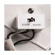 SLV - Applique et plafonnier extérieur SLV RUBA, blanc, avec LED intégrée - Ø 42 cm - vignette