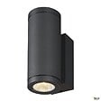 SLV - Applique extérieure SLV ENOLA ROUND UP/DOWN, rond, anthracite, LED, 53W, 3000K/4000K, IP65 - Taille S - vignette