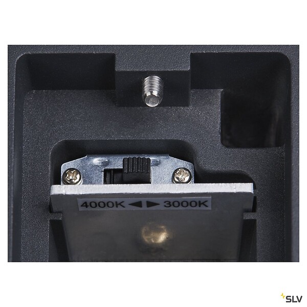 SLV - Applique extérieure ENOLA SQUARE UP/DOWN, carré, anthracite, LED, 53W, 3000K/4000K, IP65 - Taille S - large