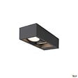 SLV - Applique extérieure ESKINA FRAME, double, anthracite, LED, 27W, 3000/4000K, IP65, interrupteur CCT - vignette