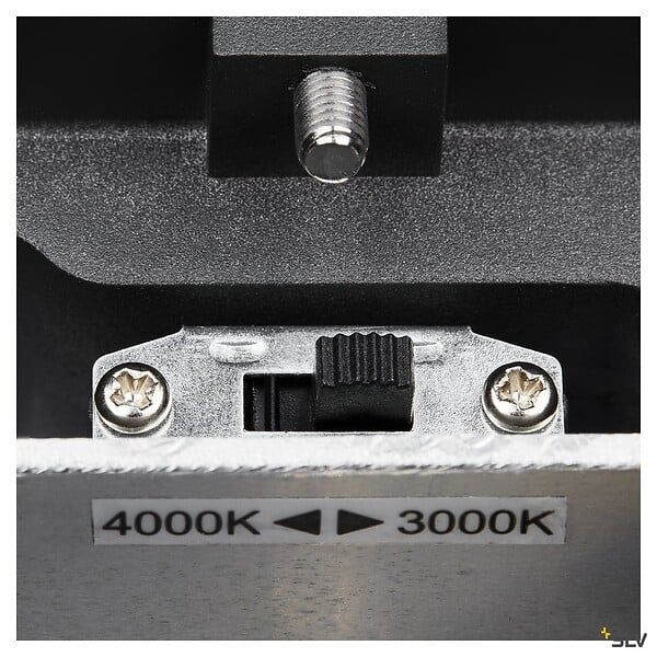 SLV - Applique extérieure ENOLA SQUARE UP/DOWN, carré, anthracite, LED, 53W, 3000K/4000K, IP65 - Taille L - large