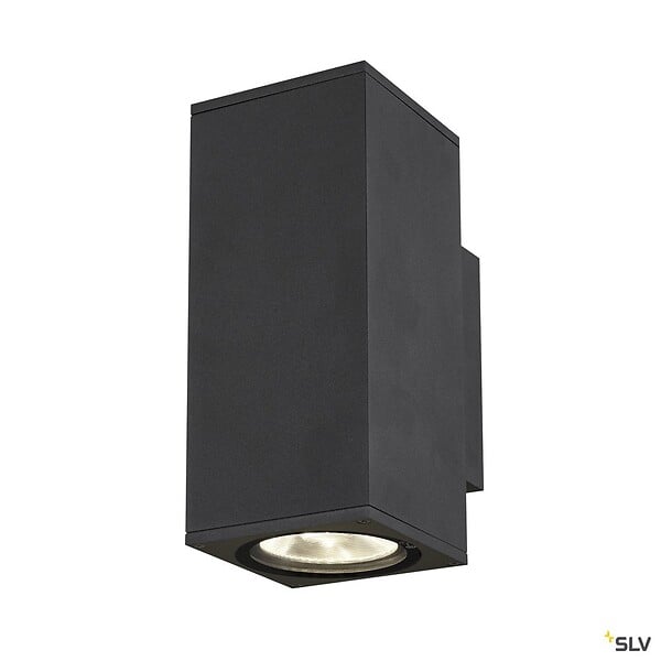 SLV - Applique extérieure ENOLA SQUARE UP/DOWN, carré, anthracite, LED, 53W, 3000K/4000K, IP65 - Taille M - large
