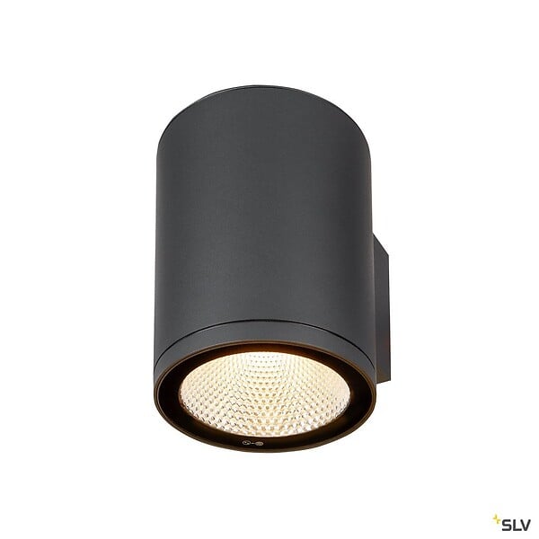SLV - Applique extérieure SLV ENOLA ROUND, rond, anthracite, LED, 35W, 3000K/4000K, IP65 - Taille L - large