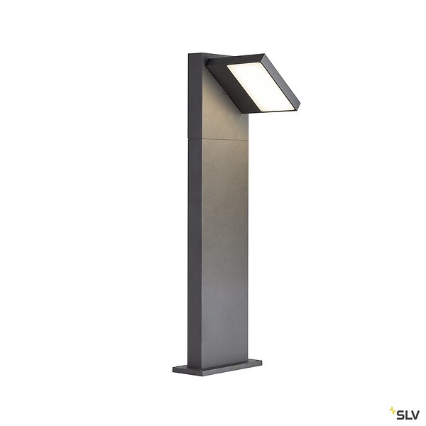 SLV - Borne extérieure SLV ABRIDOR 60, anthracite, LED, 14W, 3000K/4000K, IP55 - large