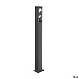 SLV - Borne extérieure SLV ESKINA FRAME 125, double, anthracite, LED, 27W, 3000/4000K, IP65, interrupteur CCT - SLV - vignette