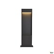 SLV - Borne extérieur SLV FLATT 65 anthracite avec LED intégrée pour éclairage extérieur, Hauteur 65 cm - vignette