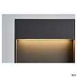 SLV - Borne extérieur SLV FLATT 65 anthracite avec LED intégrée pour éclairage extérieur, Hauteur 65 cm - vignette
