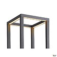 SLV - Borne extérieure SLV QUADRULO, anthracite, LED, 7W, 3000K, IP55 - vignette