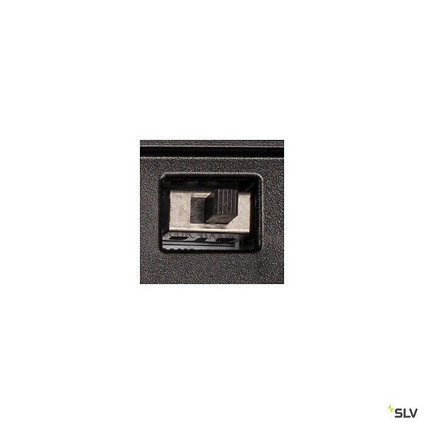 SLV - Borne extérieure SLV L-LINE OUT 50, , horizontal, anthracite, LED, 7W, 3000/4000K, IP65, interrupteur CCT - SLV - large