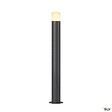SLV - Borne extérieure SLV GRAPHIT 90, rond, anthracite, E27, 11W - Ø 90 cm - vignette