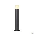 SLV - Borne extérieure SLV GRAPHIT 60, rond, anthracite, E27, 11W - Ø 60 cm - vignette