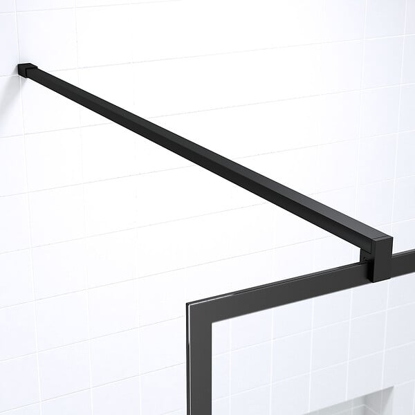 AURLANE - Pack Paroi de douche 140x195 cm + RECEVEUR DE DOUCHE A CARRELER 90x140 RECOUPABLE - large