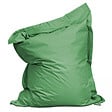 OVIALA - Housse vide de pouf de jardin en polyester vert cactus 180 x 145 cm - Solys - vignette