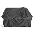 OVIALA - Housse de canapé extérieur 2 personnes polyester noire - Cov'Up - vignette