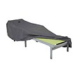 OVIALA - Housse de transat et bain de soleil polyester 200 x 75 cm grise - Cov'Up - vignette