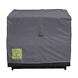OVIALA - Housse de fauteuil de jardin polyester 75 x 75 x 60 cm grise - Cov'Up - vignette