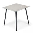 OVIALA - Grande table basse de jardin en acier gris - Costa Rica - vignette