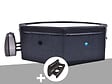 NETSPA - Spa portable Netspa semi-rigide Octopus octogonal Bulles 4-6 places + 2 appuie-têtes + porte-gobelet - vignette