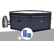 NETSPA - Spa portable Netspa semi-rigide Octopus octogonal Bulles 4-6 places + 3 cartouches de filtration - vignette