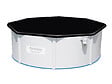 BESTWAY - Bâche de protection 4 saisons pour piscine acier Hydrium ronde Ø 3,66 m - vignette