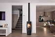 SUPRA - poêle à bois fonte 10kw noir - 117322 - vignette