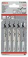 BOSCH - Lames scie sauteuse HCS Clean Bois T101BR - 100mm - Lot 5 - vignette