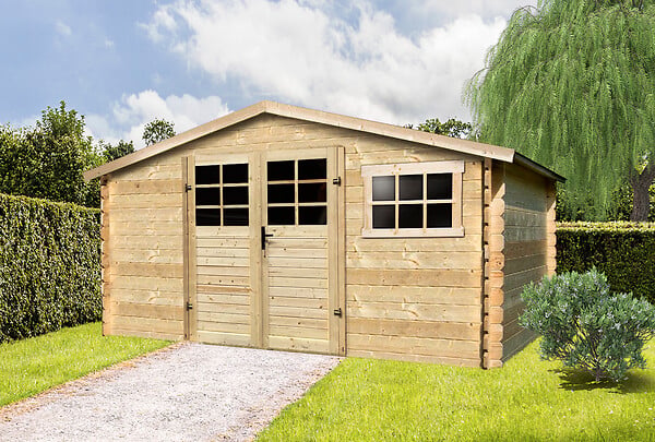 SOLID - Abri de jardin - Bois - 11,56m2 - large
