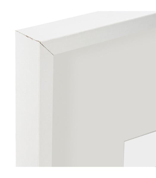 ATMOSPHERA - Cadre photo en Bois Blanc pour Photo 21 x 30 cm - large