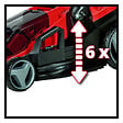EINHELL - Tondeuse sans fil GE-CM 36/36 Li - 36V - brushless - coupé 36cm - bac 40L - 2 batteries 4,0 Ah - vignette