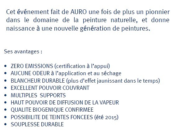 AURO - Plantodecor® Peinture murale premium n°524 - large