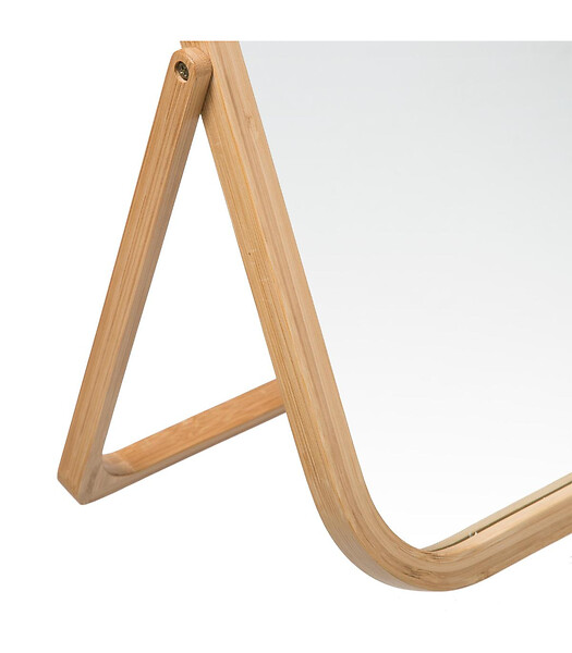 5 FIVE SIMPLY SMART - Miroir pivotant en Bambou H 39 cm - large