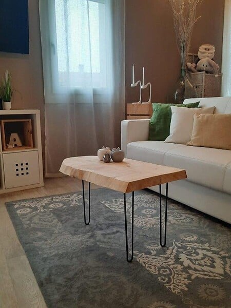 ASCHIERI - Table basse kit 60-10X15-50 h. 45 cm - large