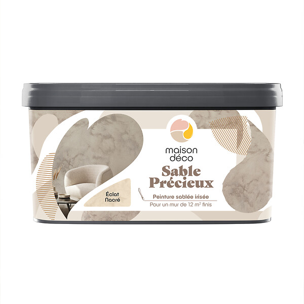 MAISON DECO - Maison deco - sable precieux 2l eclat nacre - large
