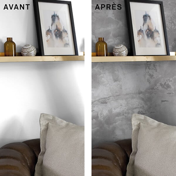 MAISON DECO - Enduit décoratif Urban Lounge - Gris cosy - 4kg - large