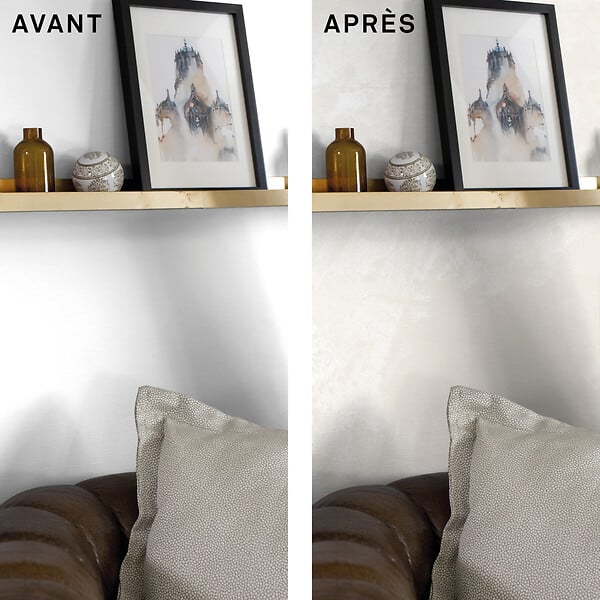 MAISON DECO - Enduit décoratif Urban Lounge - Beige perle - 4kg - large