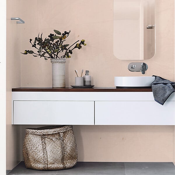 MAISON DECO - Enduit décoratif Tadelakt - Rose blush - Multi-support - 5L - large
