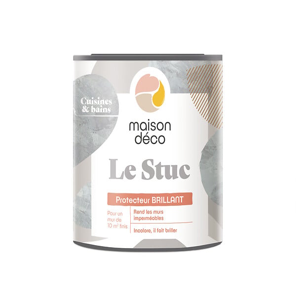 MAISON DECO - Maison deco - protecteur le stuc brillant c&b 0.75l - large