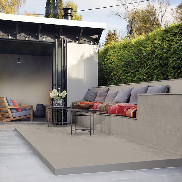 MAISON DECO - Enduit décoratif effet béton - Gris Nickel - 5Kg - large