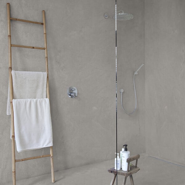 MAISON DECO - Enduit décoratif Le béton Zinc - Gris - Intérieur-Extérieur - 5kg - large