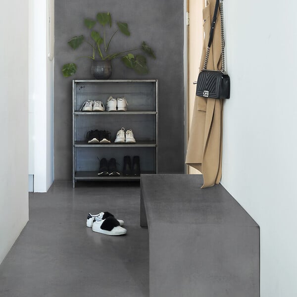 MAISON DECO - Enduit décoratif Le béton Graphite - Gris - Intérieur-Extérieur - 5kg - large