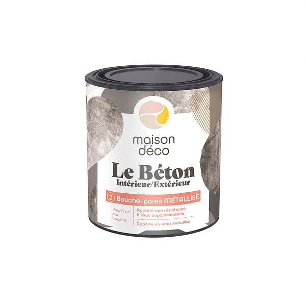 MAISON DECO - Maison deco - le beton bouche-pores metal 0l5 - large