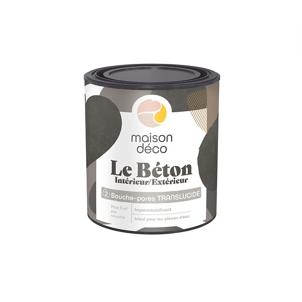MAISON DECO - Maison deco - le beton bouche-pores transl 0l5 - large