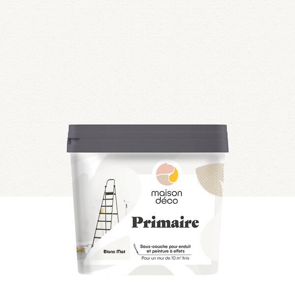 MAISON DECO - Primaire d'accrochage - peinture à effet - 1L - large