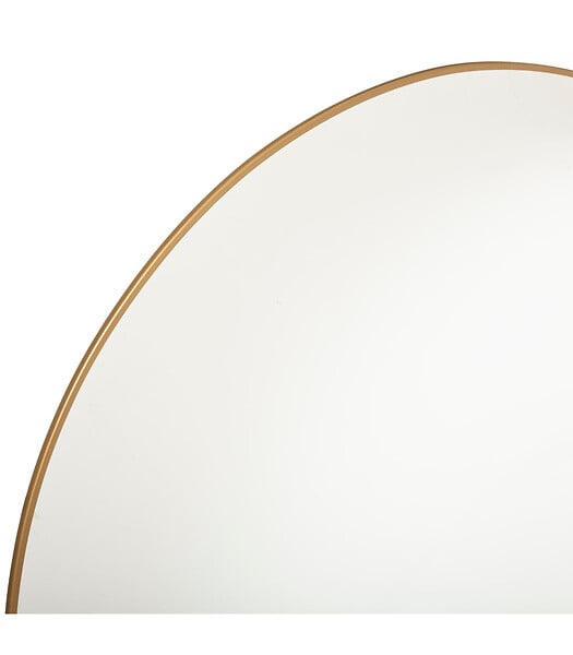ATMOSPHERA - Grand Miroir mural en Métal Doré D 76 cm - large